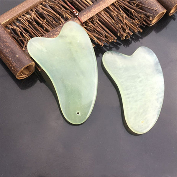 Jade Roll Massager Relieves Facial Tension Jade Roll Massager Relieves Facial Tension